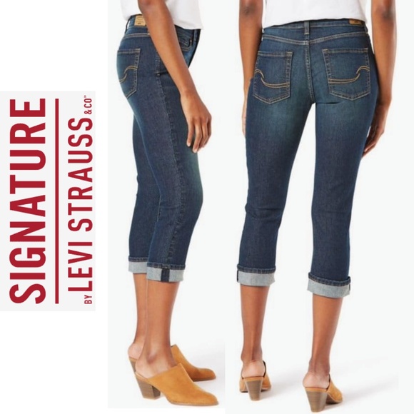 Levi Strauss & Co. Mid-Rise Slim Fit Capris | Size: 6 - Picture 2 of 12